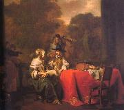 Gerbrand van den Eeckhout Party on a Terrace oil painting reproduction